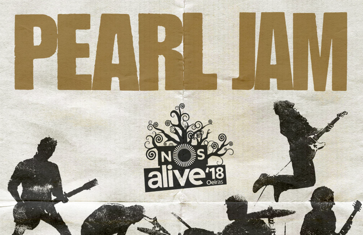 Pearl Jam confirmados no NOS Alive 2018