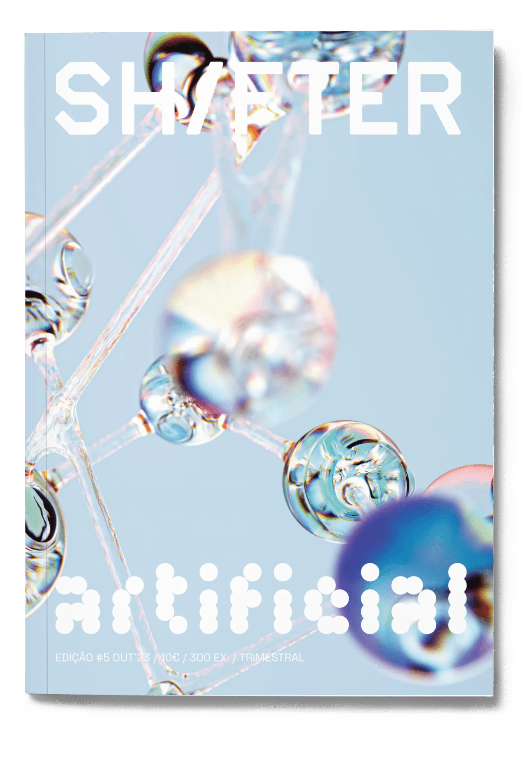 Capa da Revista #5 - uma obra da artista Nidia Dias, comissionada pela Google e disponível para uso gratuito